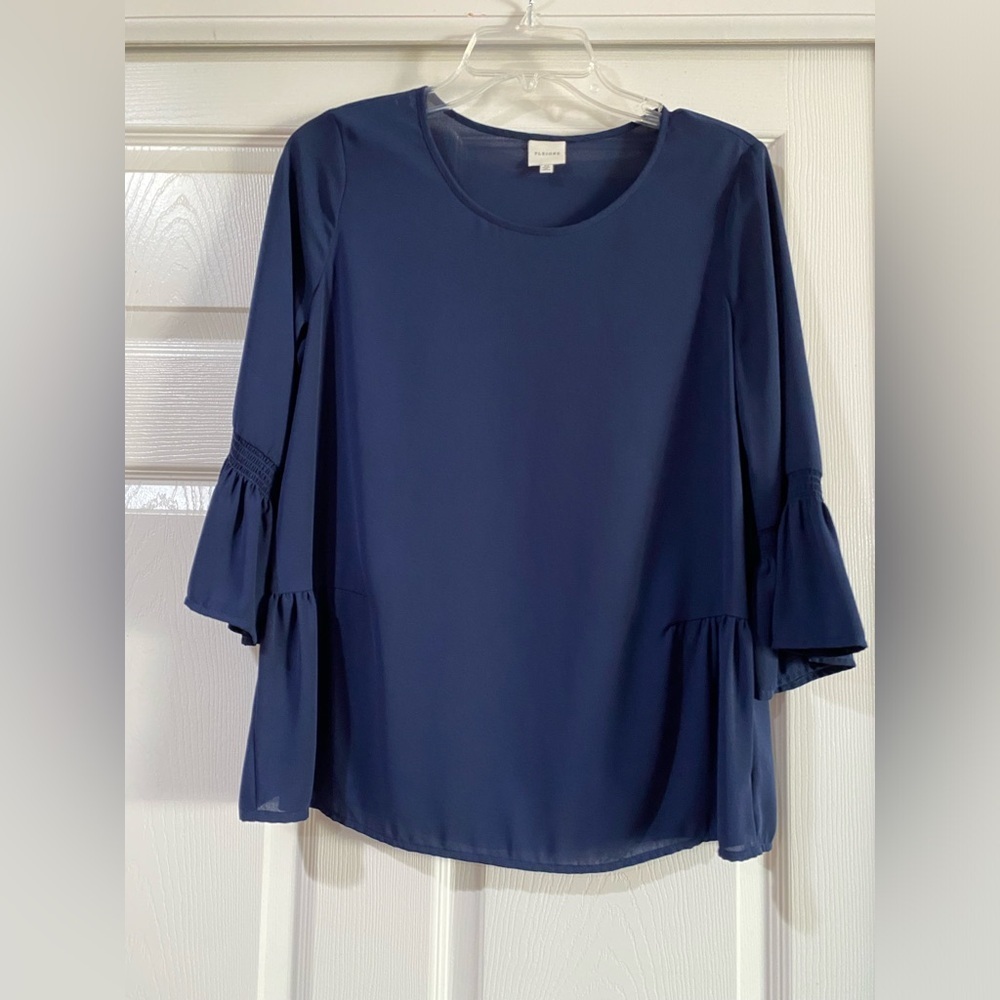 Pleione Blue Top Size XS